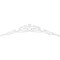 Ekena Millwork Pitch Baile Architectural Grade PVC Gable Pediment, 36"W x 7 1/2"H x 1"P (5/12) GPP036X008X100BAI - alternate 3